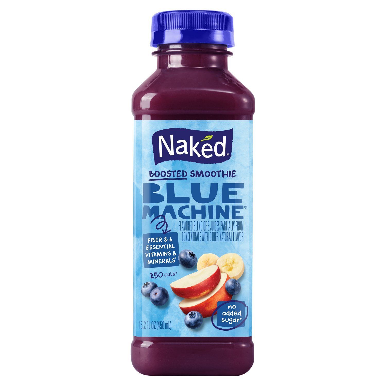 Naked Blue Machine Boosted Smoothie, 15.2 fl oz