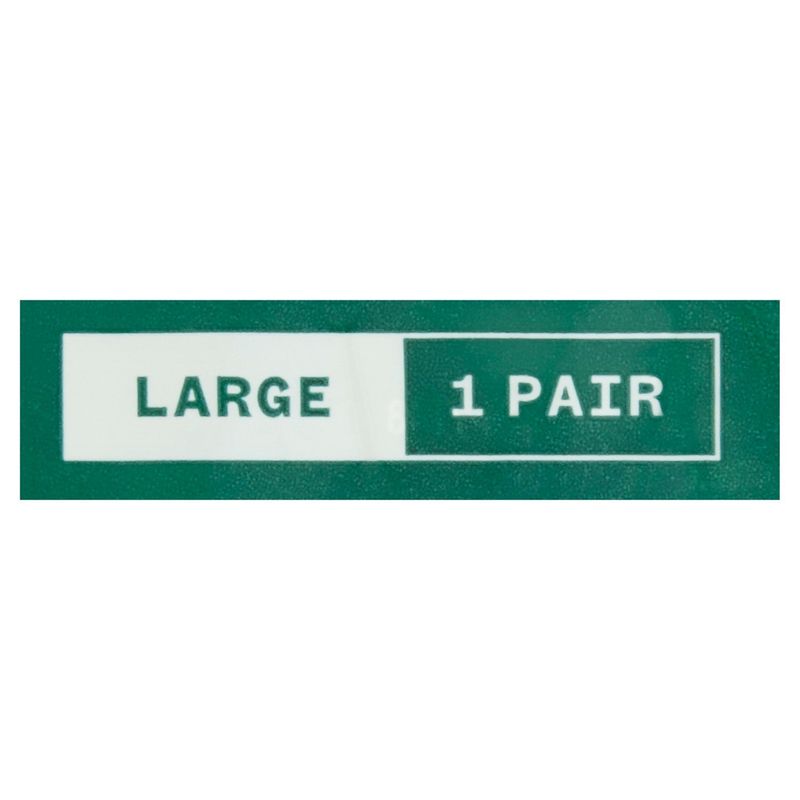 Paperbird Reusable Latex Gloves, Large, 1 pair