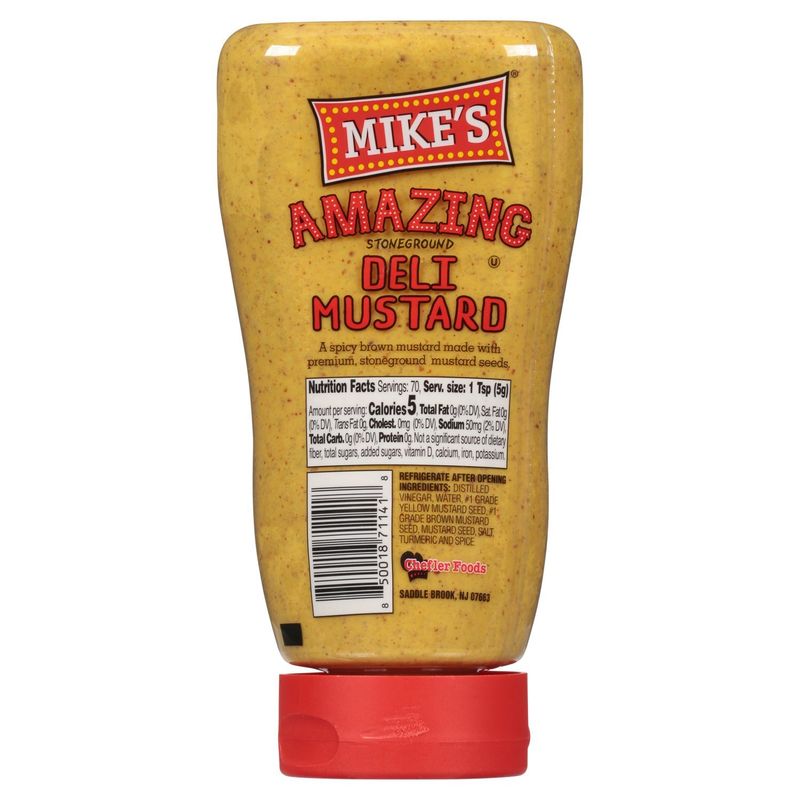 Mike's Amazing Stoneground Deli Mustard, 12.5 oz