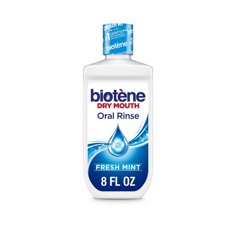 Biotène Dry Mouth Fresh Mint Oral Rinse, 8 fl oz