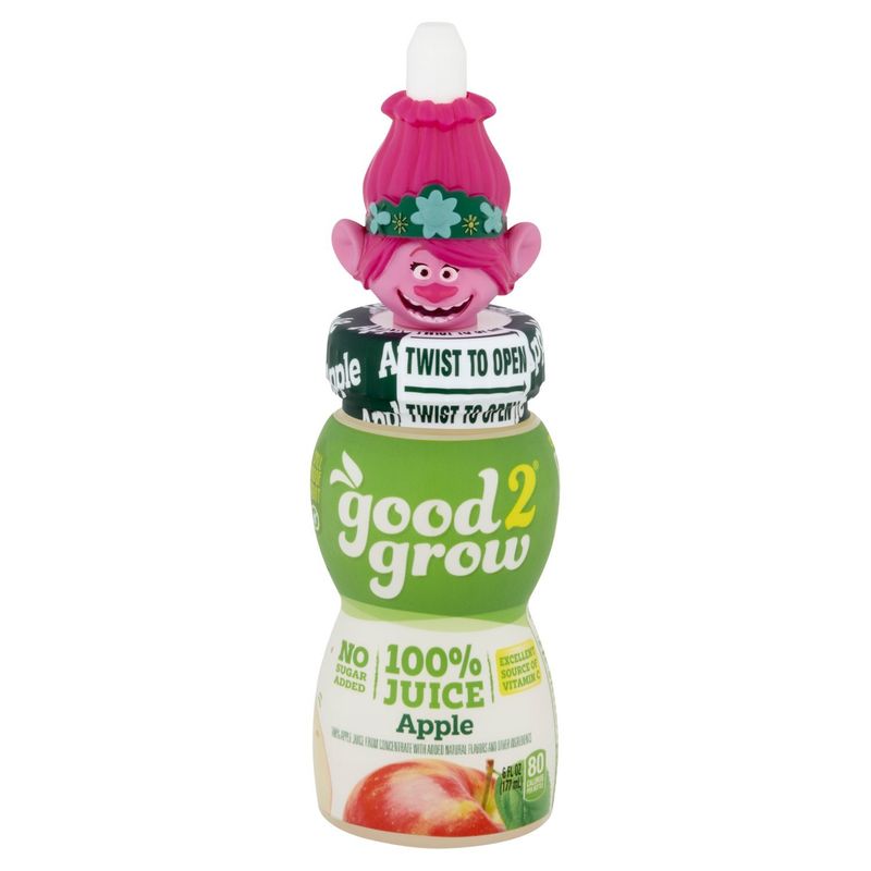 good2grow 100% Apple Juice, 6 fl oz