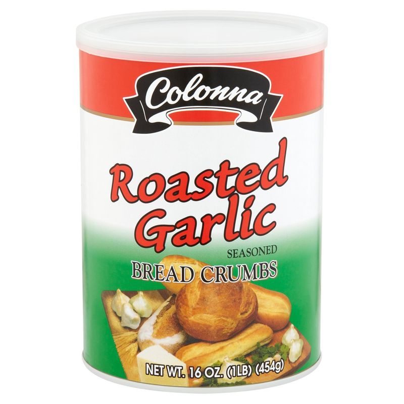 Colonna Roasted Garlic Seasoned Bread Crumbs, 16 oz