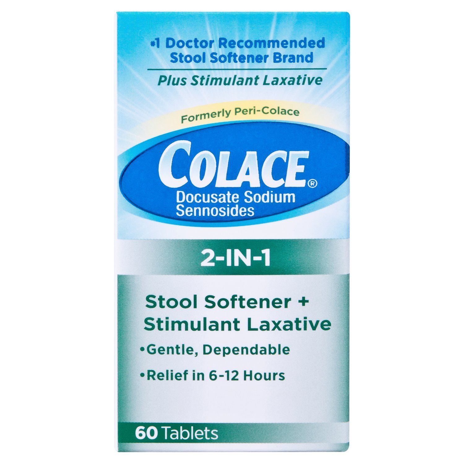 Colace 2-IN-1 Tablets 60s