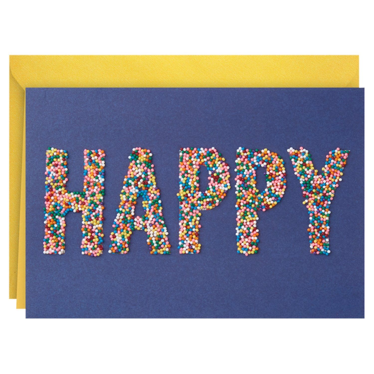 Hallmark Signature Birthday Card (Happy Sprinkles)