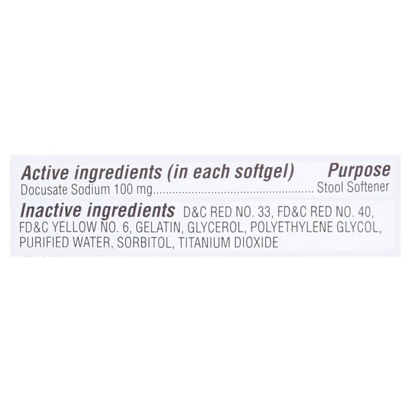 TopCare Stool Softener Laxative Softgels, 100 mg, 250 count