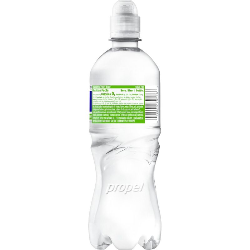 Propel Zero Sugar Electrolyte Water Beverage Kiwi Strawberry 20 Fl Oz