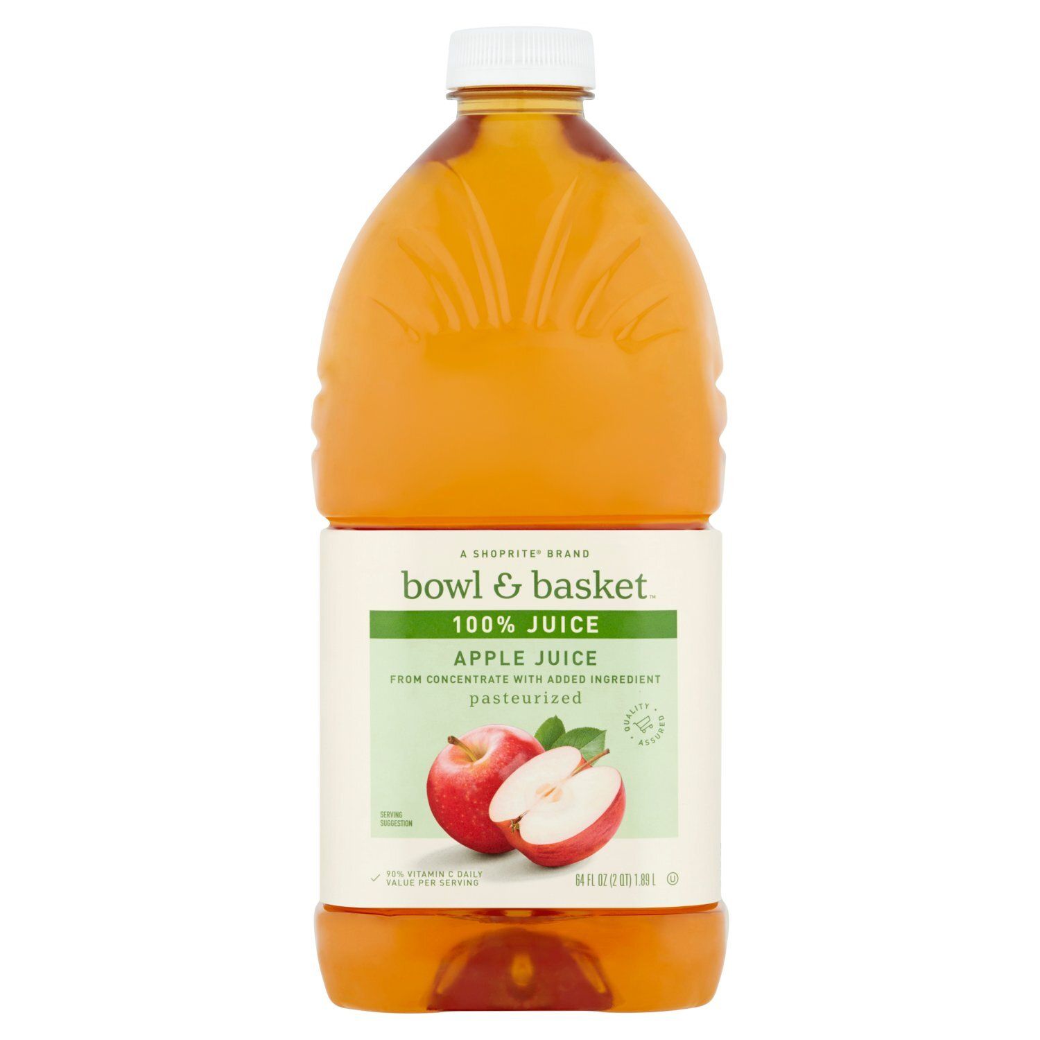 Bowl &amp; Basket Apple 100% Juice, 64 fl oz