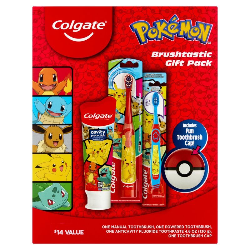 Colgate Pokemon Brushtastic Gift Pack