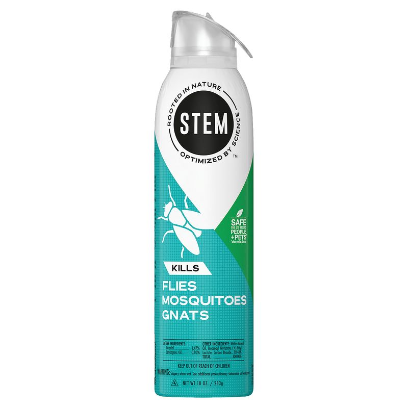STEM Kills Flies Mosquitoes Gnats Spray, 10 oz
