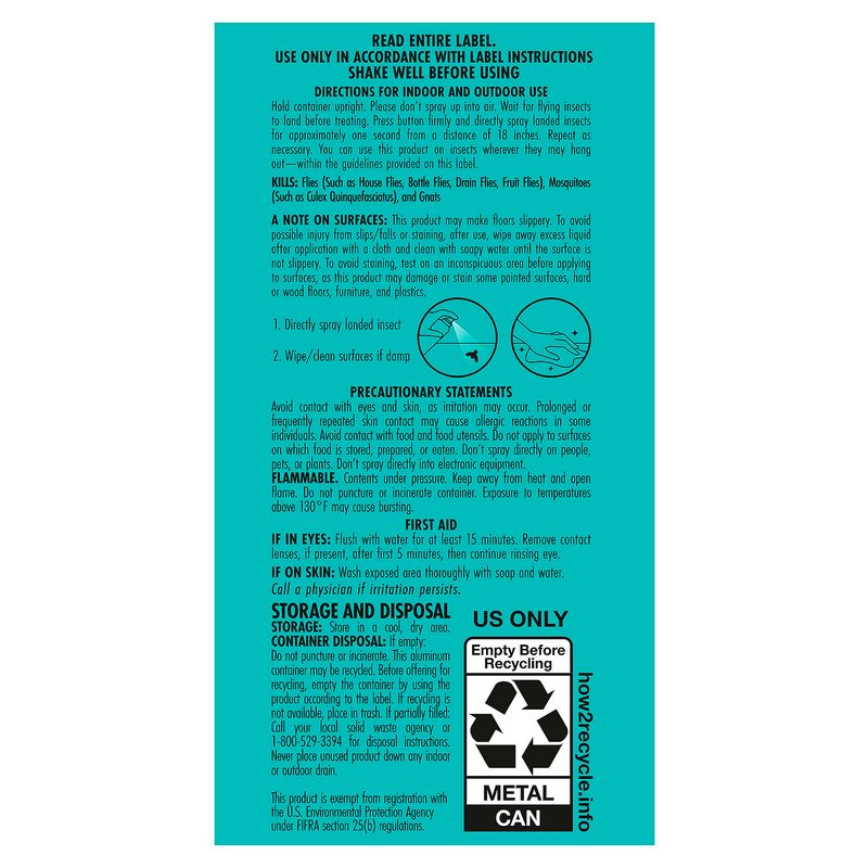 STEM Kills Flies Mosquitoes Gnats Spray, 10 oz