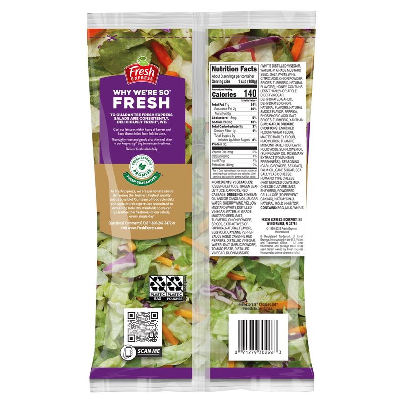 Fresh Express French Bistro Chopped Salad Kit, 10.2 oz