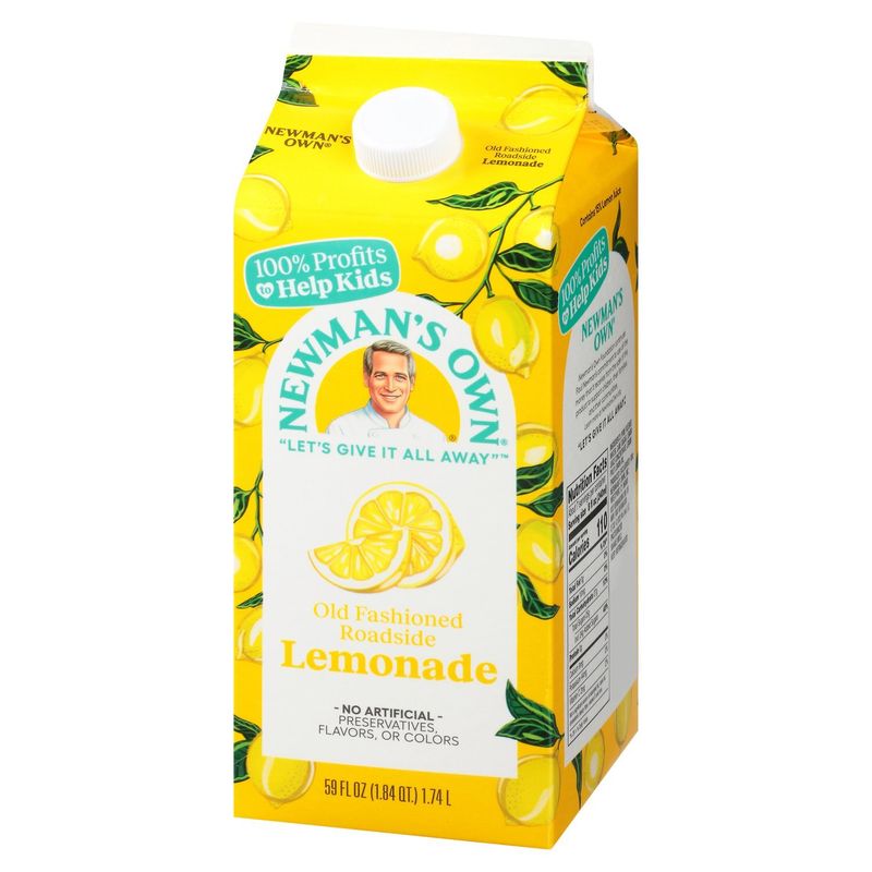 Newman's Own Old Fashioned Roadside Lemonade, 59 fl oz