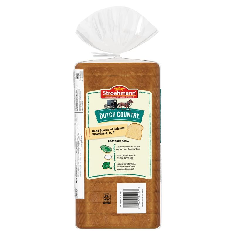 Stroehmann Dutch Country Premium Potato Bread, 1 lb 6 oz