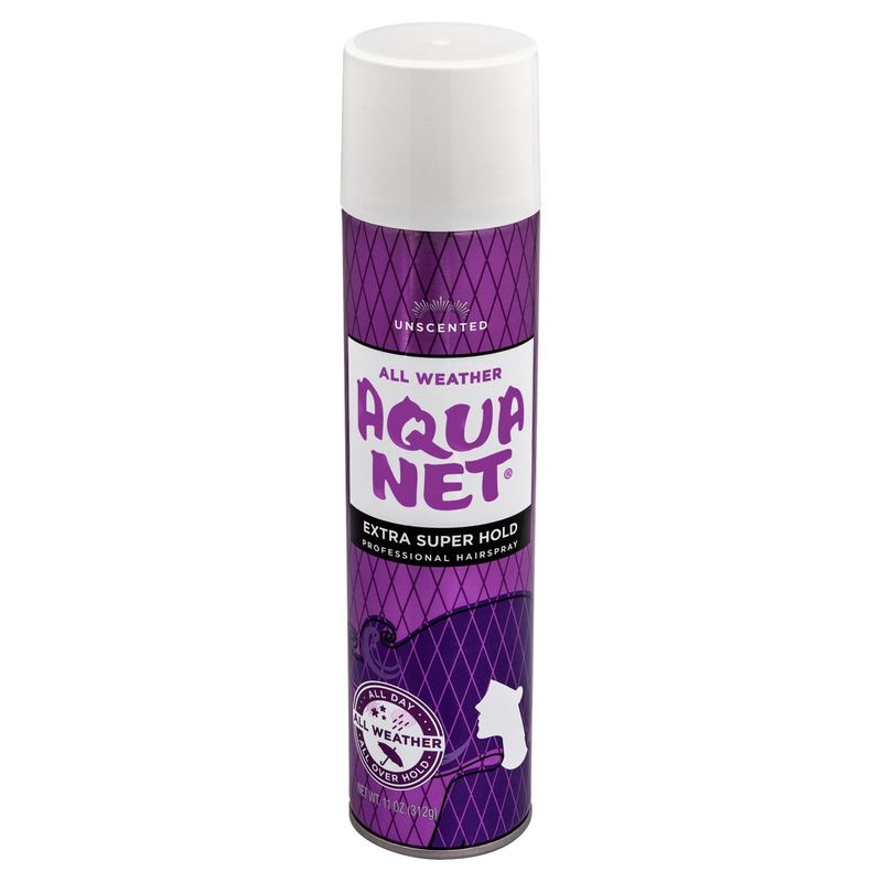 Aqua Net Unscented Extra Super Hold Professional Hairspray, 11 oz