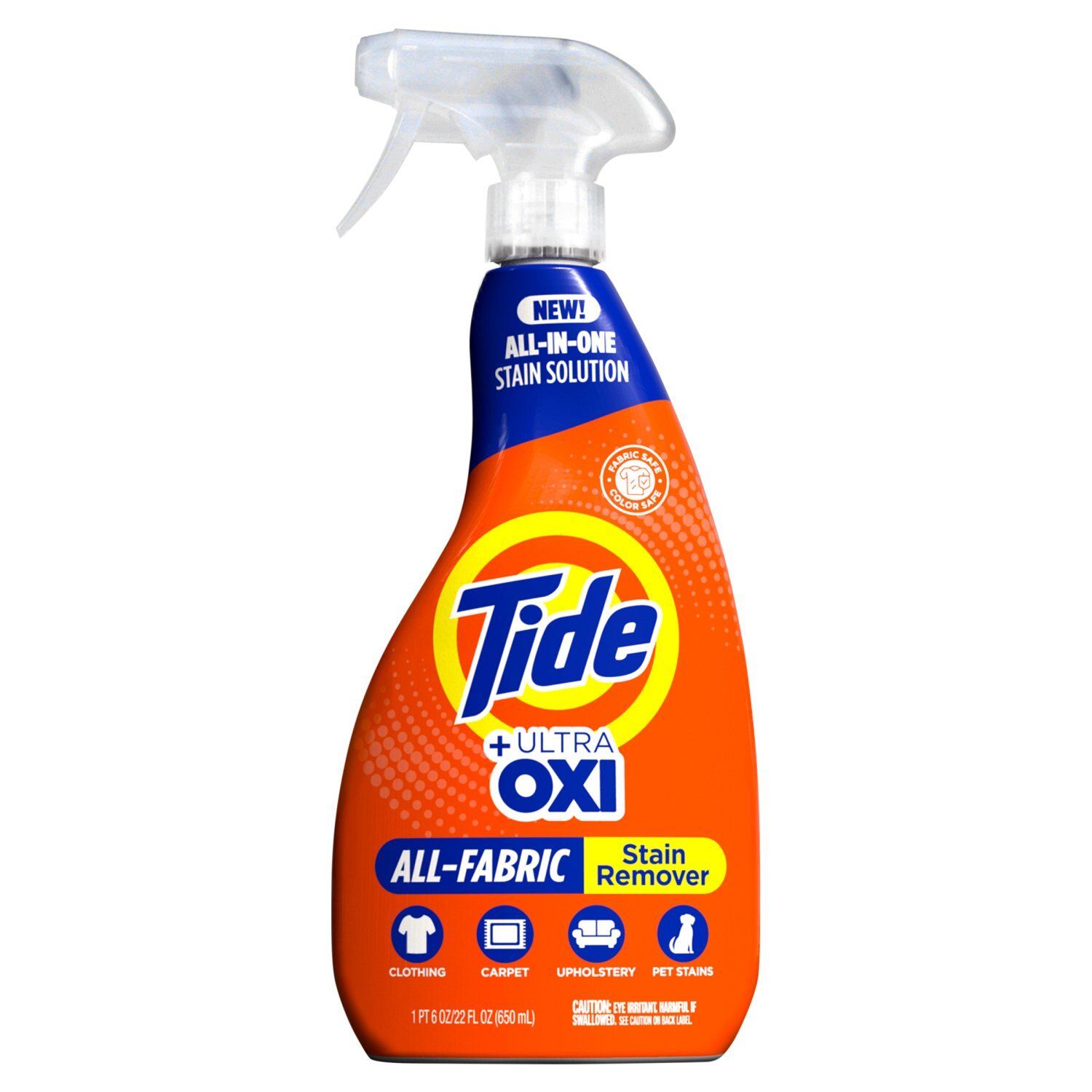 Tide Ultra + Oxi All-Fabric Stain Remover, 22 fl oz