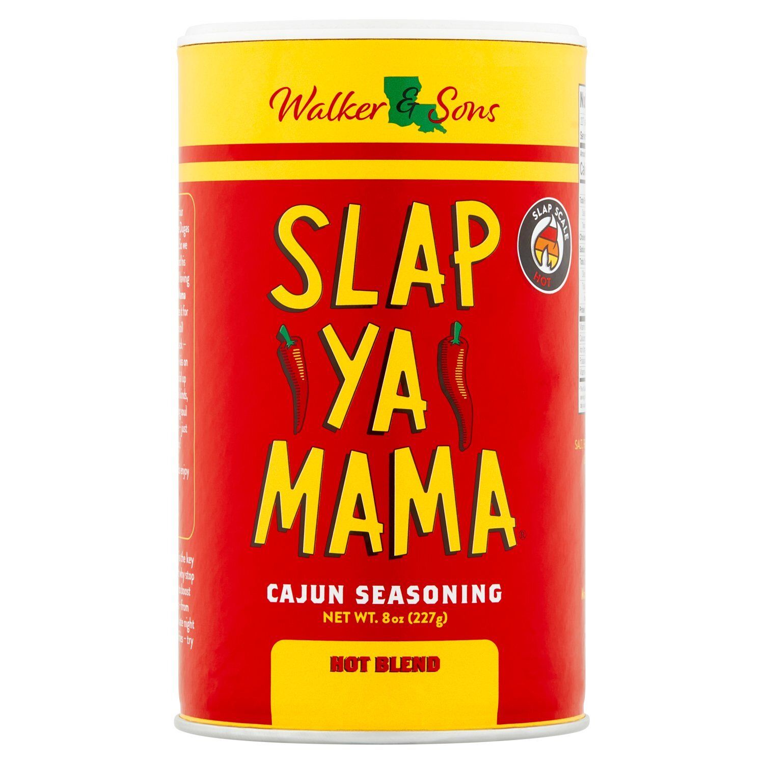 Walker &amp; Sons Slap Ya Mama Hot Blend Cajun Seasoning, 8 oz