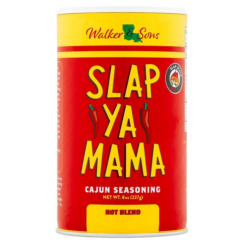 Walker &amp; Sons Slap Ya Mama Hot Blend Cajun Seasoning, 8 oz