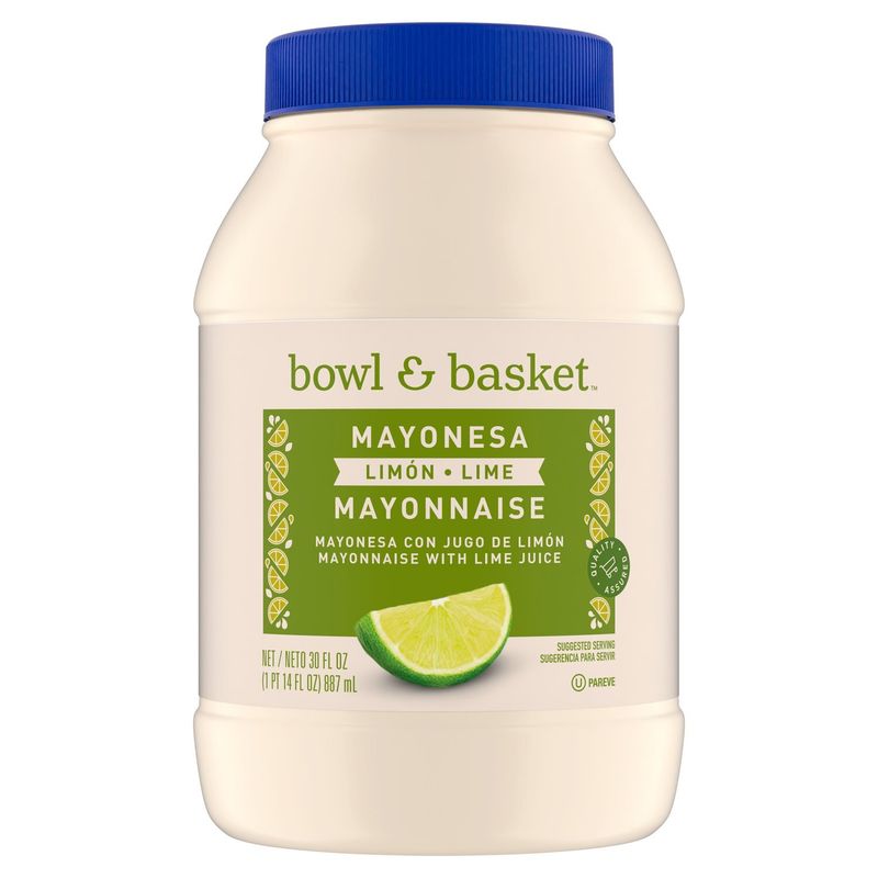 Bowl &amp; Basket Lime Mayonnaise, 30 fl oz