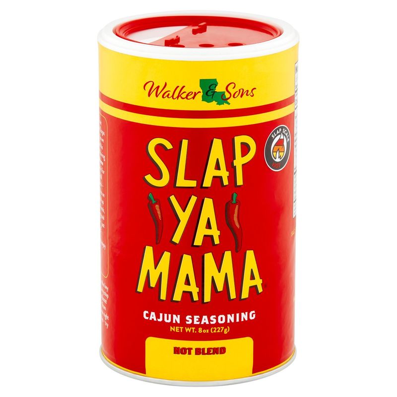 Walker &amp; Sons Slap Ya Mama Hot Blend Cajun Seasoning, 8 oz