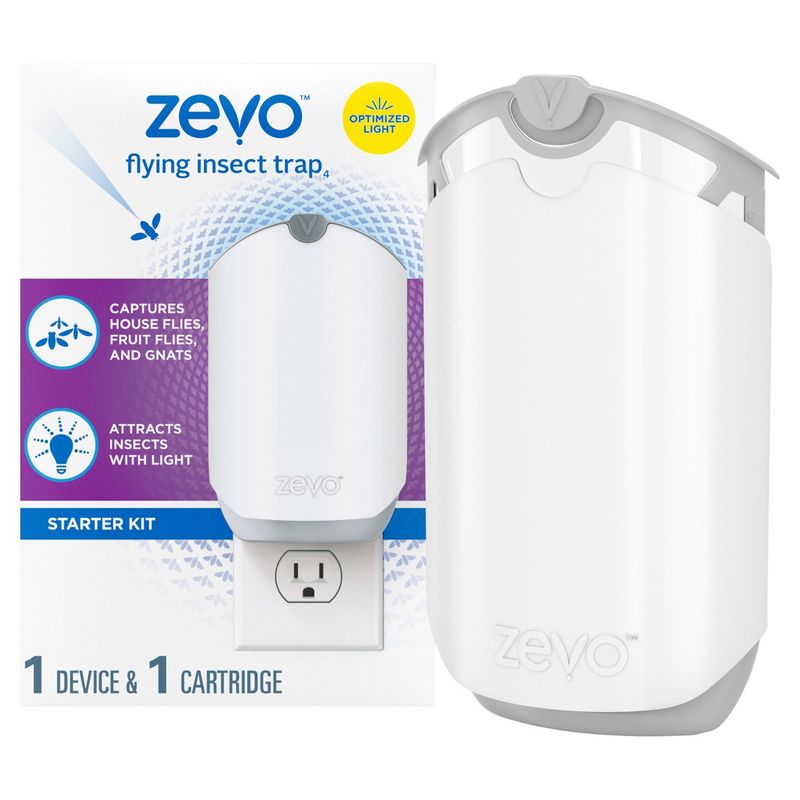 Zevo Flying Insect Trap4 Starter Kit