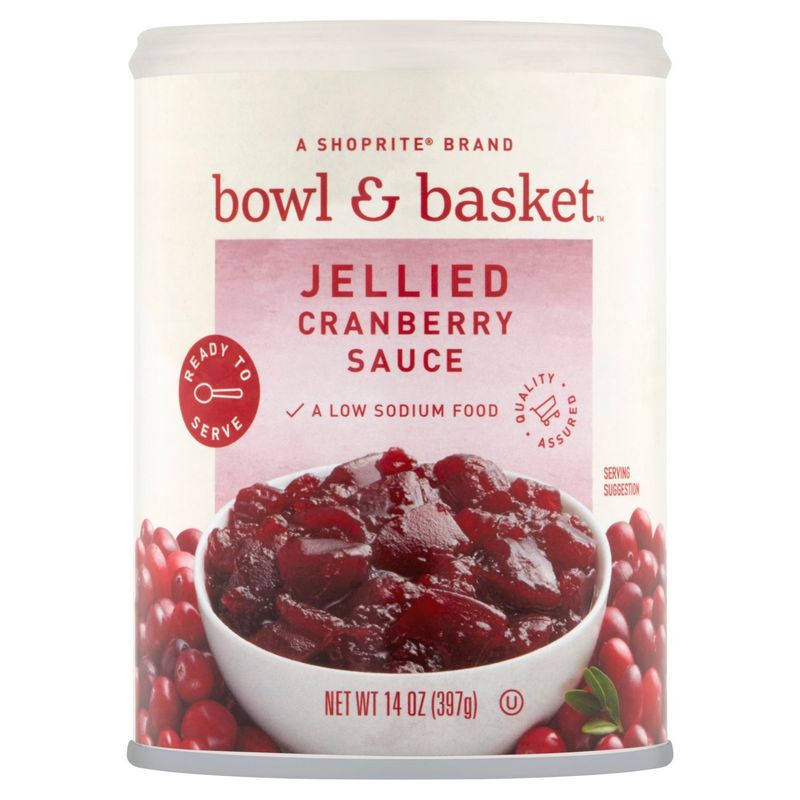 Bowl &amp; Basket Jellied Cranberry Sauce, 14 oz