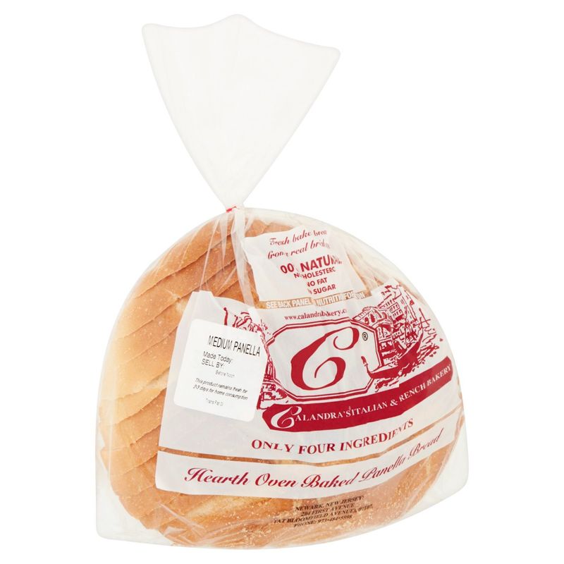 Calandra's Italian &amp; French Bakery Hearth Oven Baked Medium Panella Bread, 1 lb 5 oz