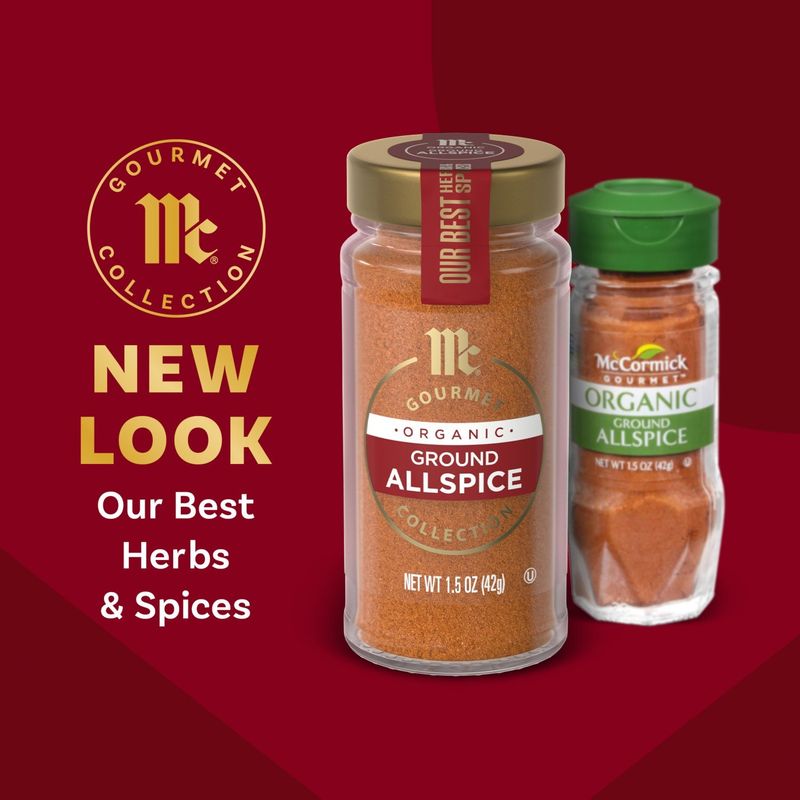 McCormick Gourmet Collection Organic Ground Allspice, 1.5 oz