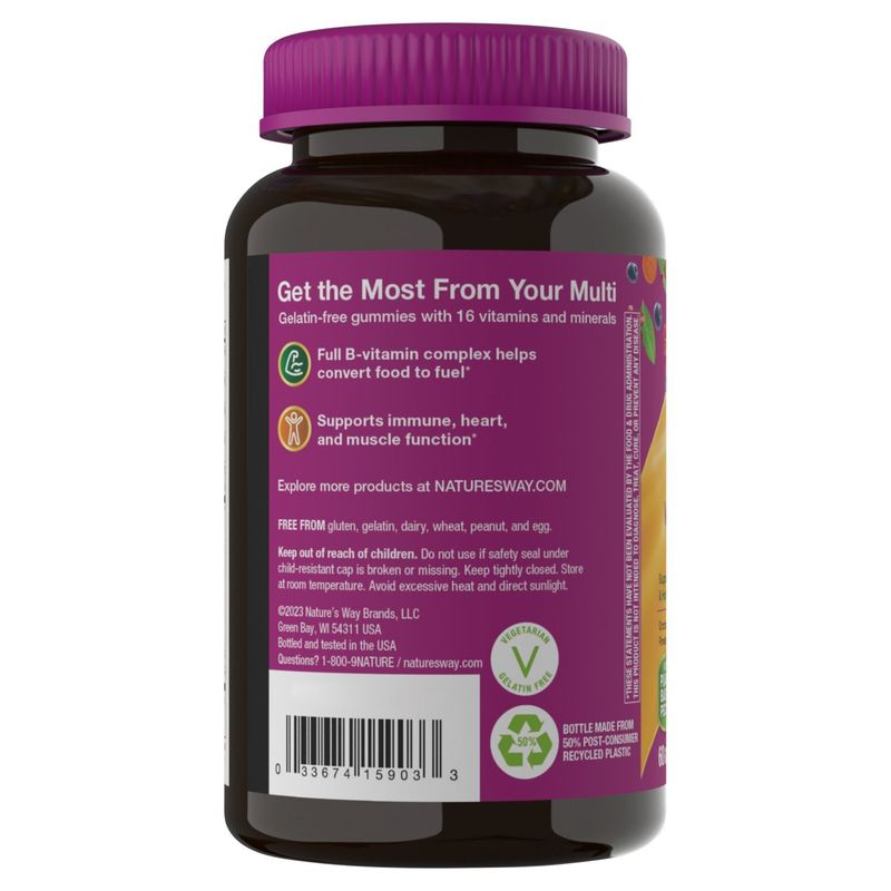 Nature's Way Alive! Women's Gummy Multivitamin Supplement, 60 count