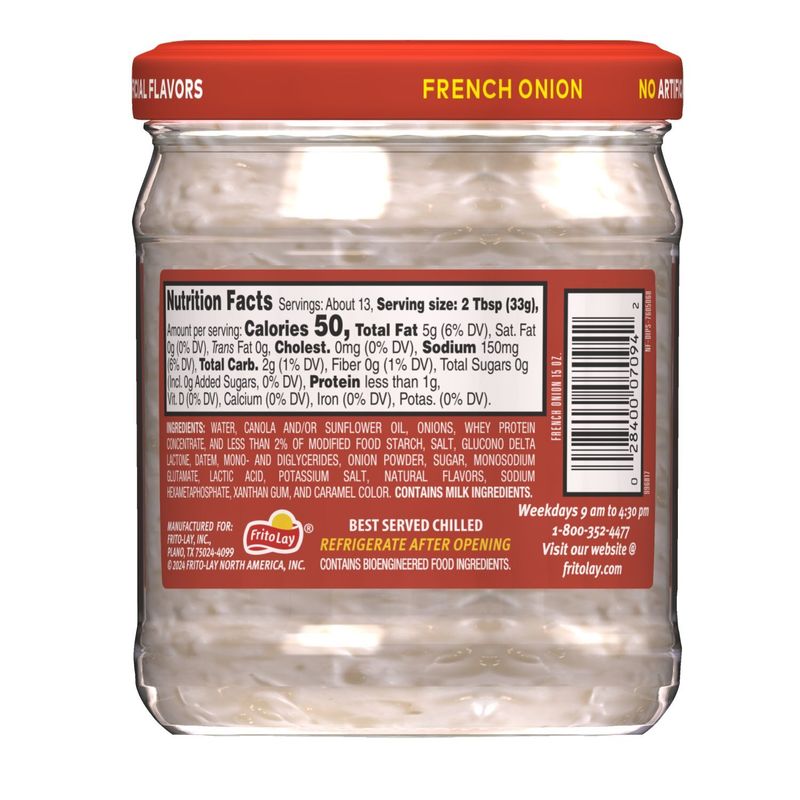 Lay's Dip French Onion 15 Oz