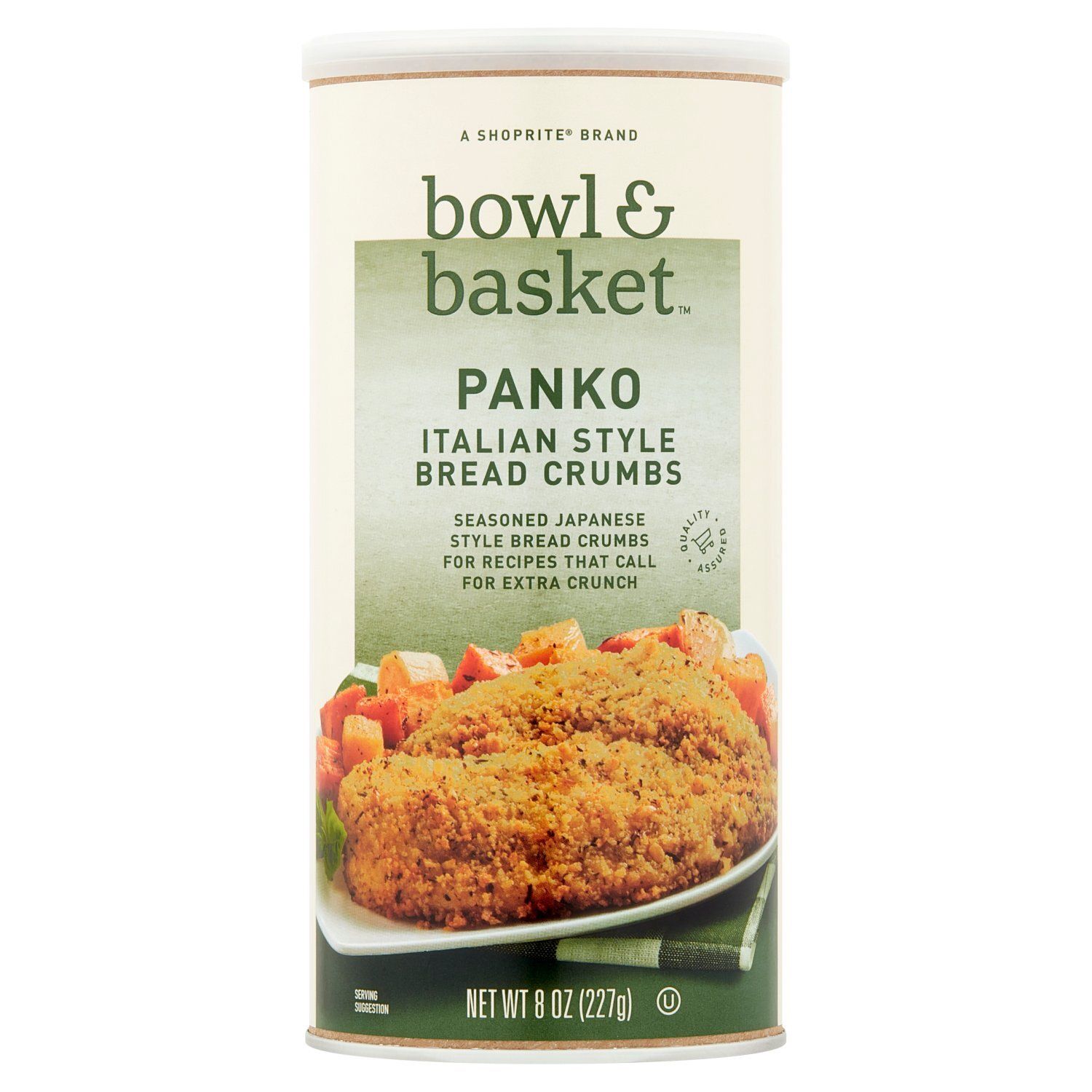 Bowl &amp; Basket Panko Italian Style Bread Crumbs, 8 oz