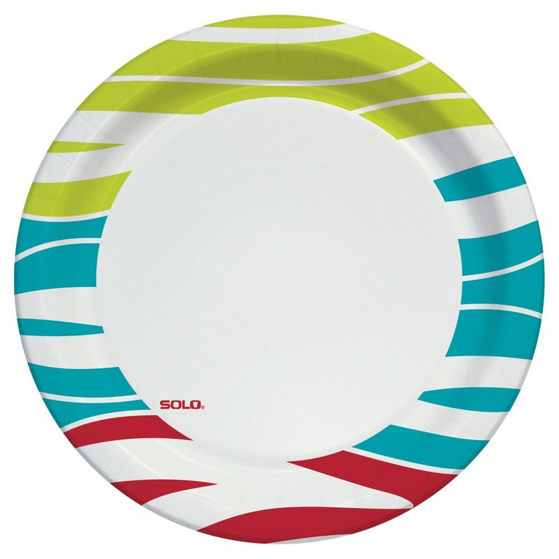 Solo Up for Anything Any Day 10 In Paper Plates, 55 count