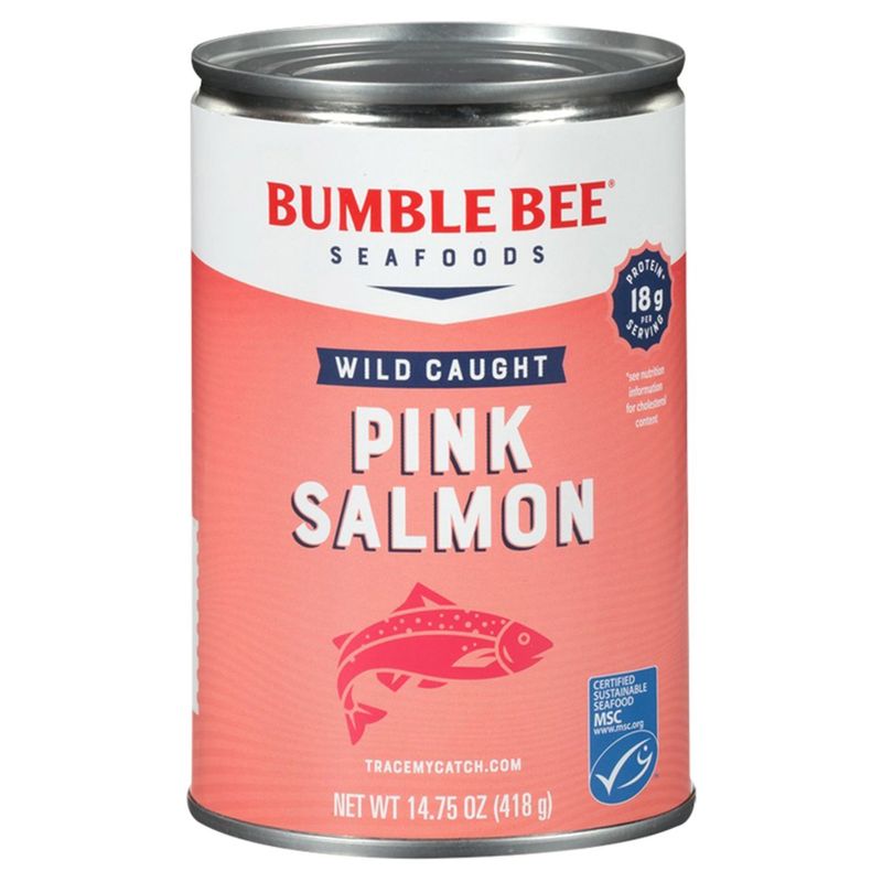 Bumble Bee Wild Caught Pink Salmon 14.75 oz. Can