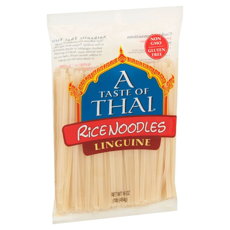 A Taste of Thai Linguine Rice Noodles, 16 oz