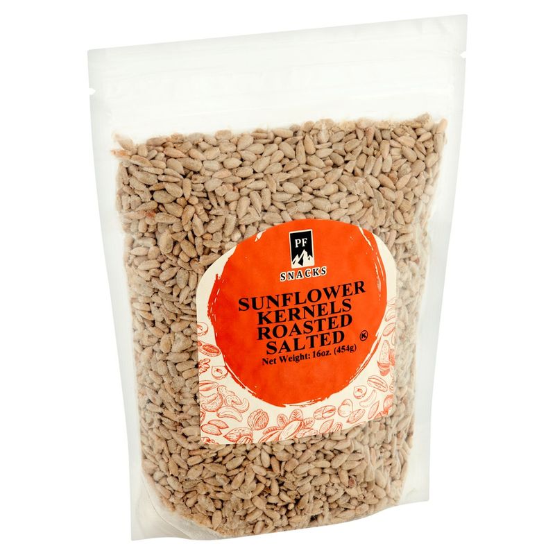 PF Snacks Roasted Salted Sunflower Kernels, 16 oz