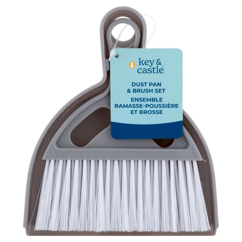 Key &amp; Castle Dust Pan &amp; Brush Set