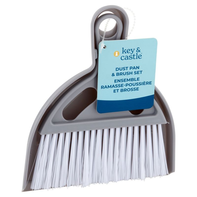 Key &amp; Castle Dust Pan &amp; Brush Set