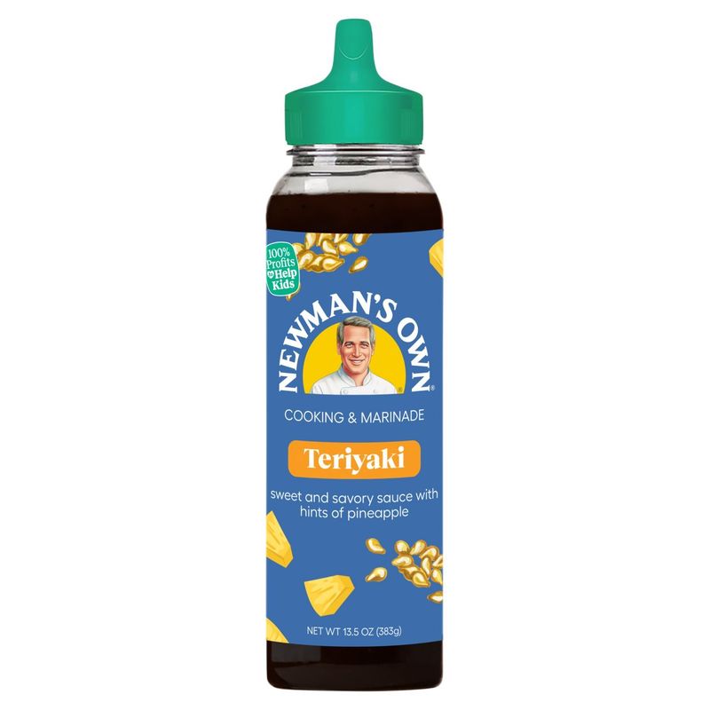 Newman's Own Teriyaki Cooking &amp; Marinade Sauce, 13.5 oz