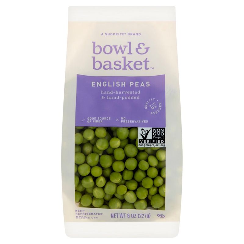 Bowl &amp; Basket English Peas, 8 oz bag