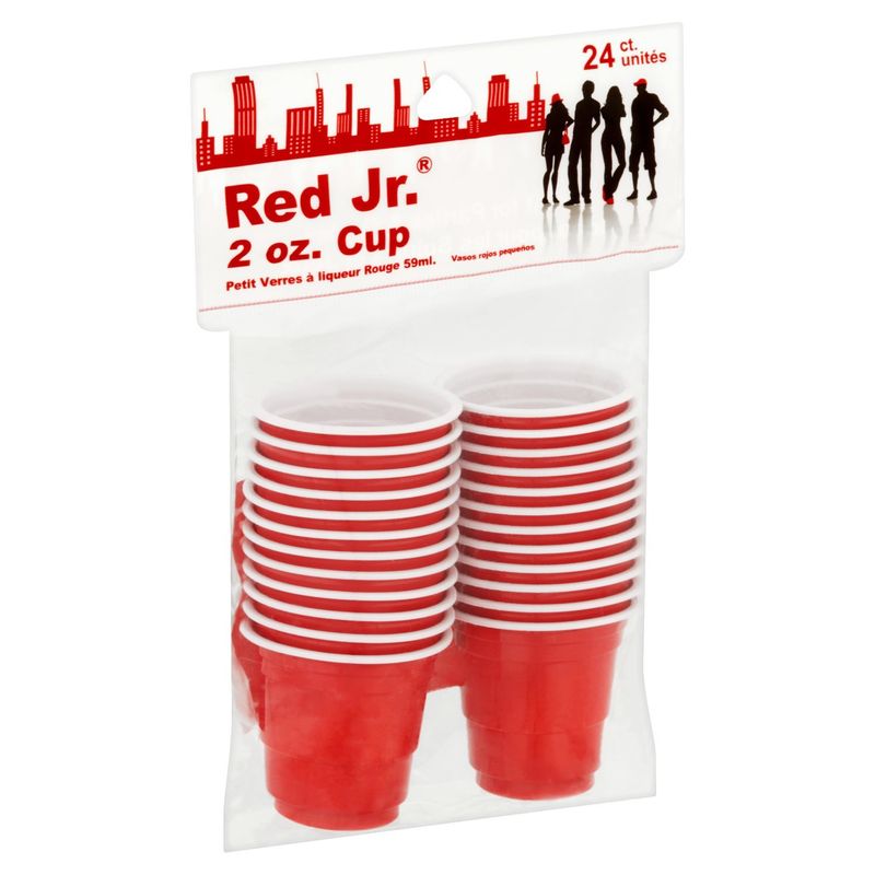 Red Jr. 2 oz Cup, 24 count