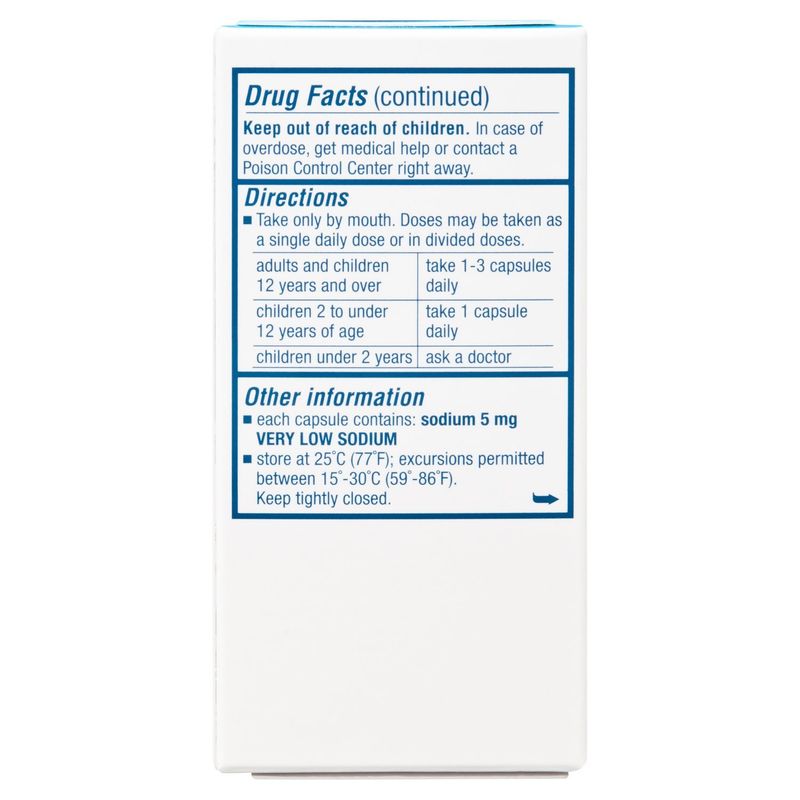 Colace Regular Strength Stool Softener 100mg, 60 Capsules