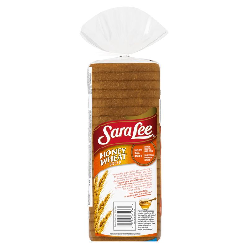 Sara Lee Honey Wheat Bread, 1 lb 4 oz