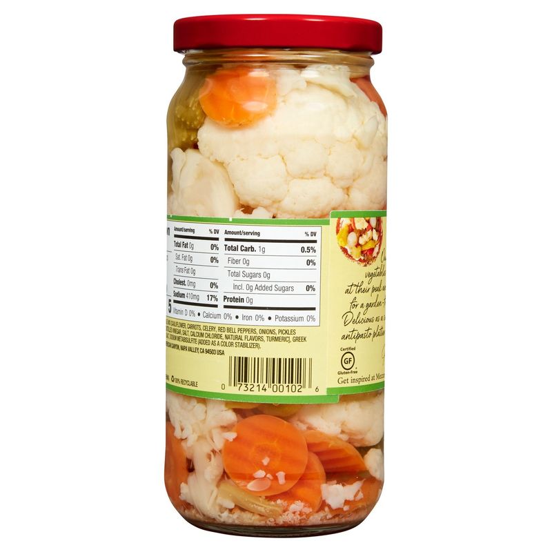 Mezzetta Italian Mix Giardiniera, 16 fl oz