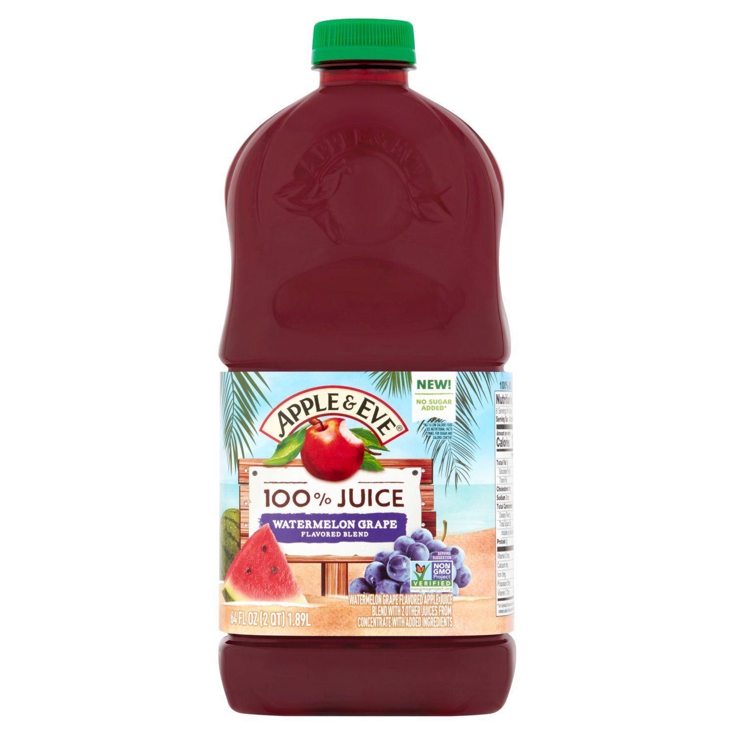Apple &amp; Eve Watermelon Grape Flavored Blend 100% Juice, 64 fl oz