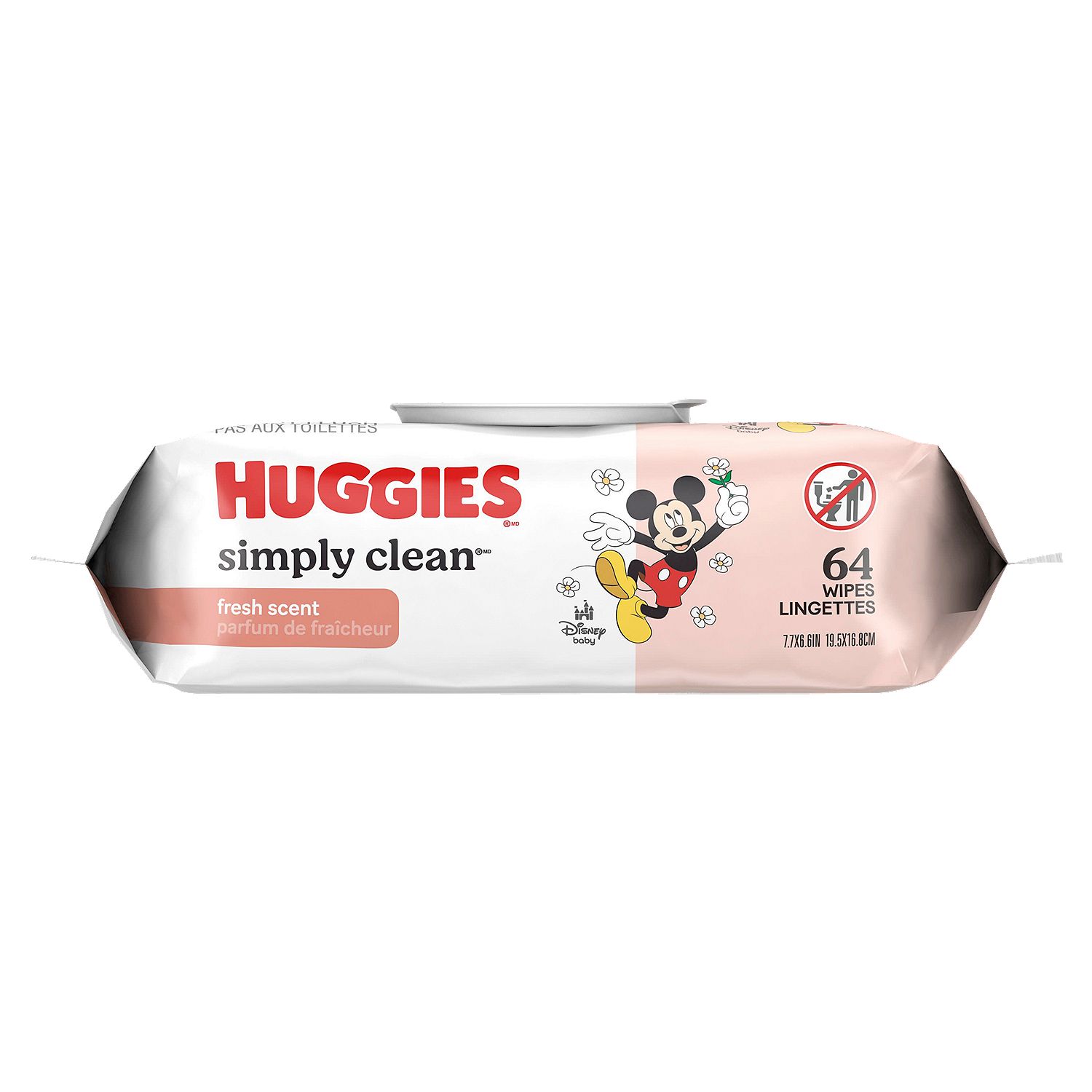 Huggies Simply Clean Fresh Scent Wipes, 64 count