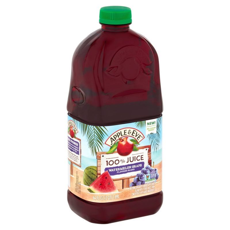 Apple &amp; Eve Watermelon Grape Flavored Blend 100% Juice, 64 fl oz
