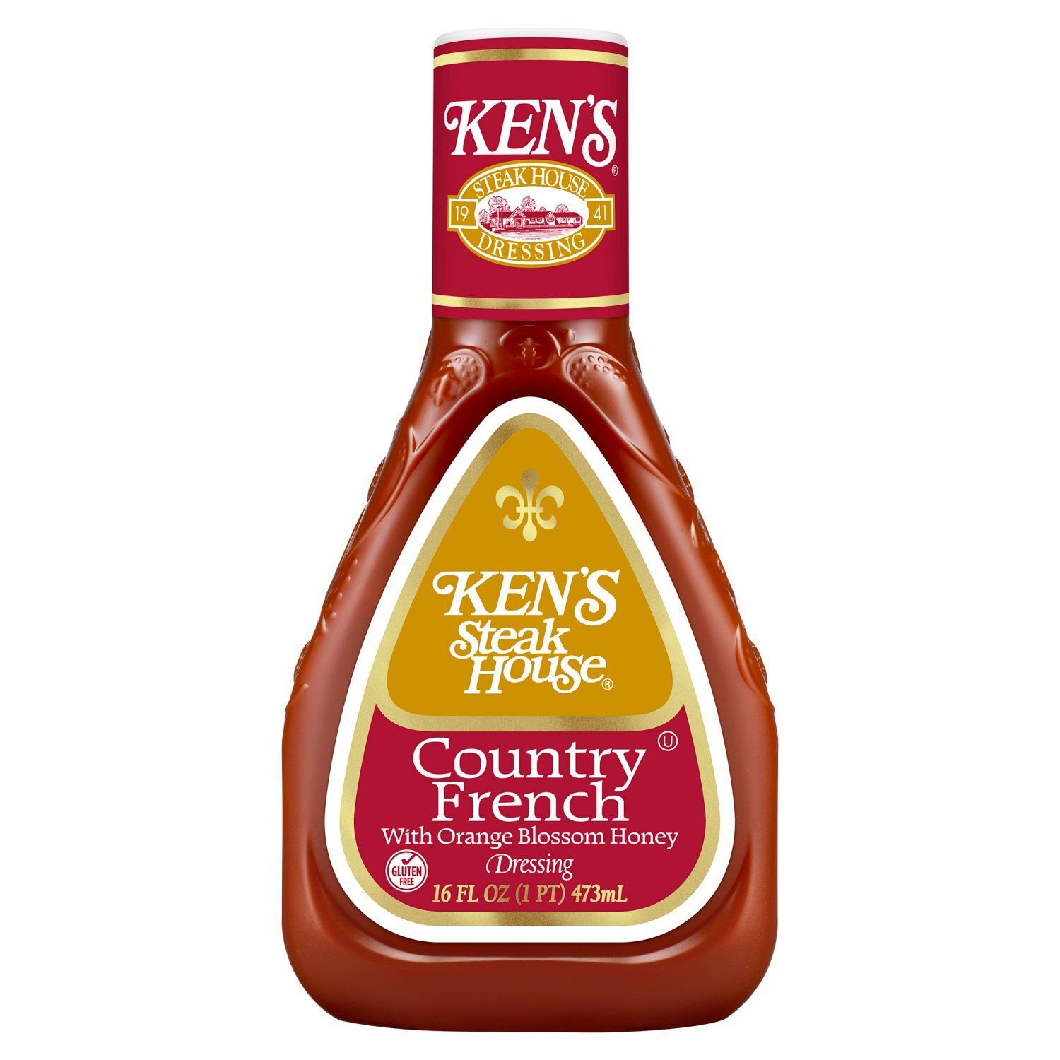 Ken's Steak House Country French with Orange Blossom Honey Dressing, 16 fl oz