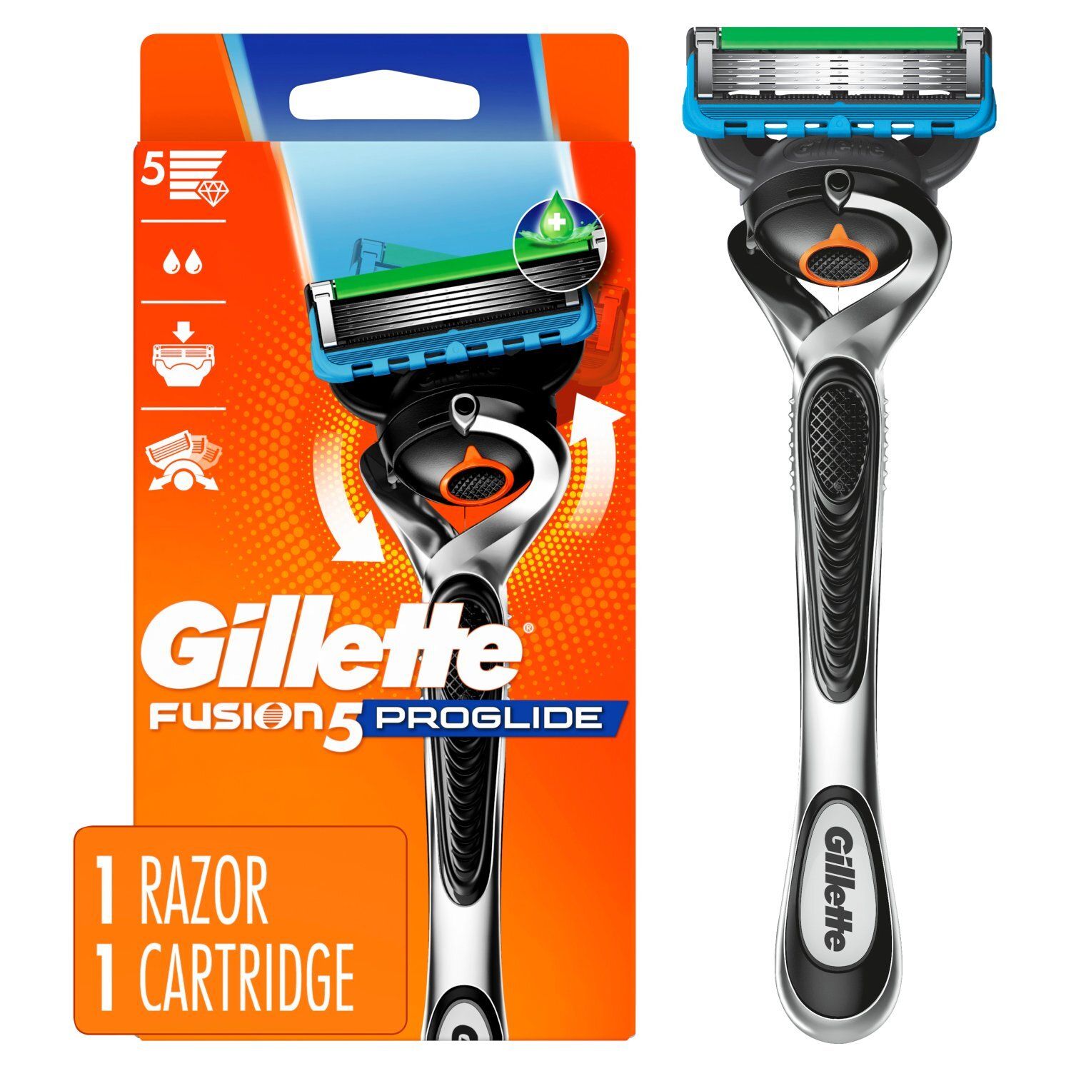 Gillette Fusion5 ProGlide Razor and Cartridge