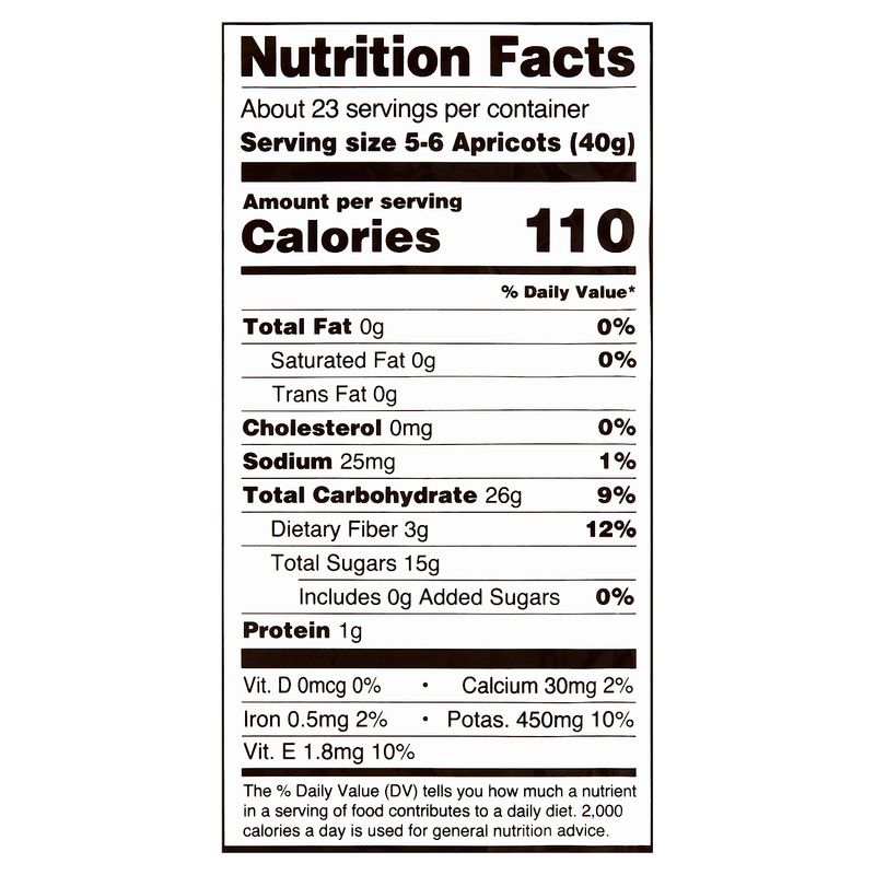 Mariani Mediterranean Apricots Value Size, 32 oz