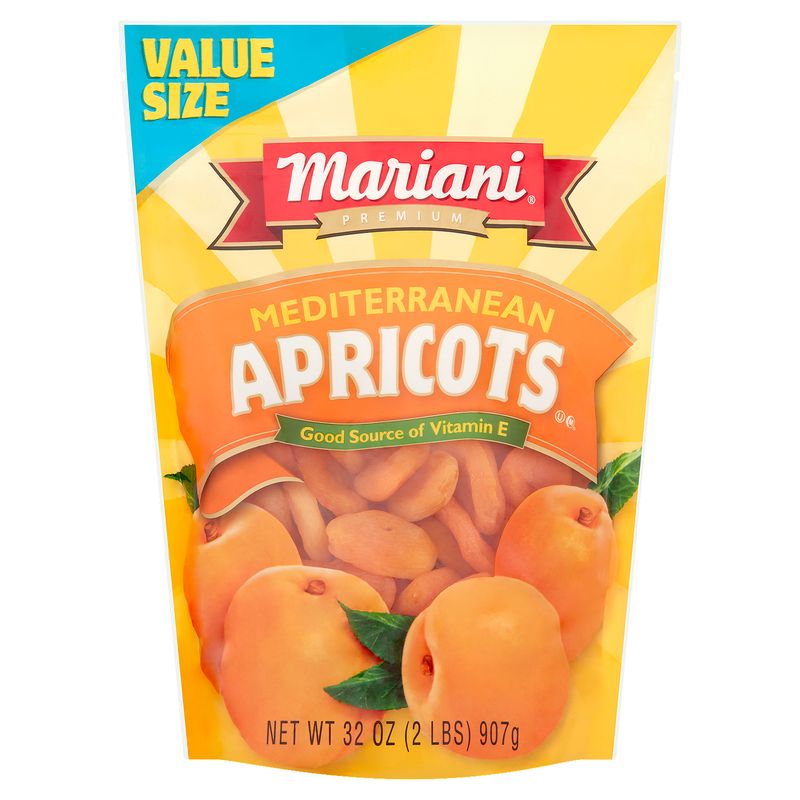 Mariani Mediterranean Apricots Value Size, 32 oz