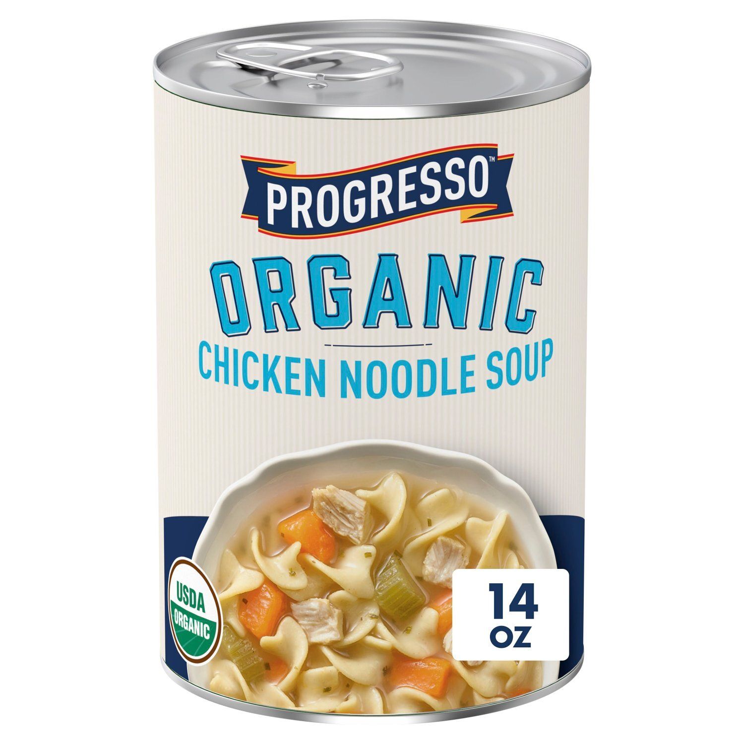 Progresso Organic Chicken Noodle Soup, 14 oz